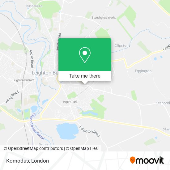 Komodus map