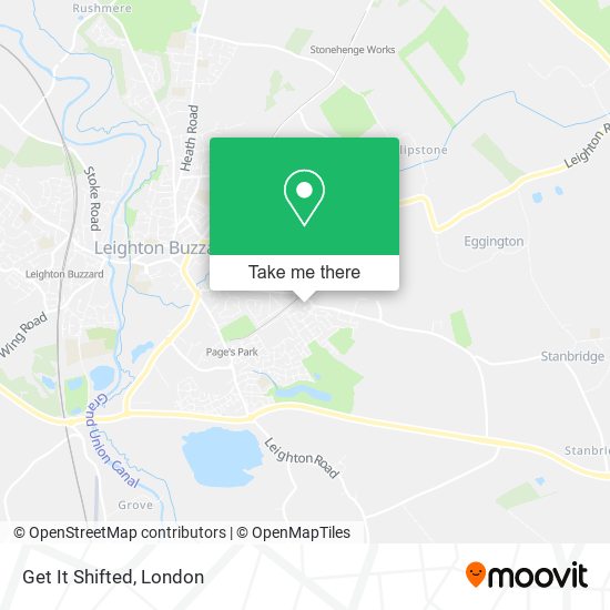 Get It Shifted map