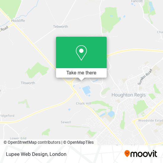 Lupee Web Design map