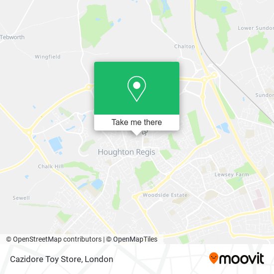 Cazidore Toy Store map