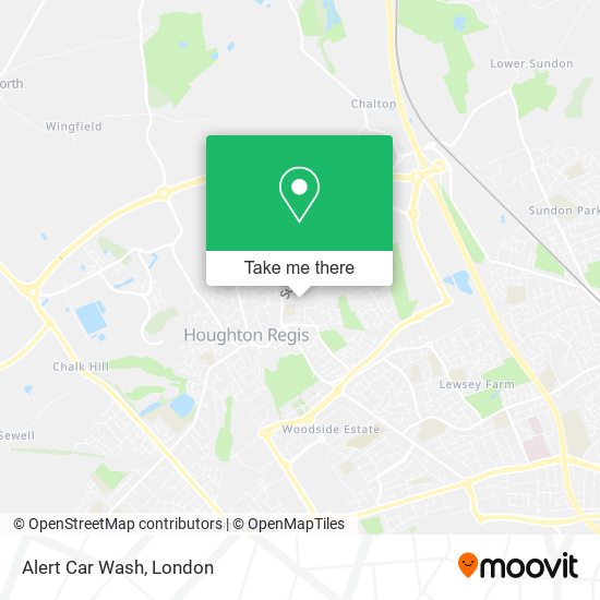 Alert Car Wash map