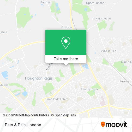 Pets & Pals map
