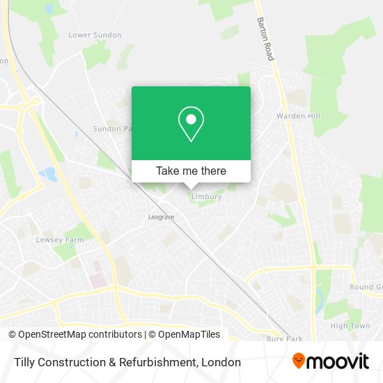 Tilly Construction & Refurbishment map