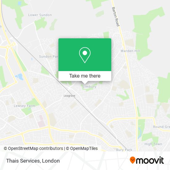Thais Services map