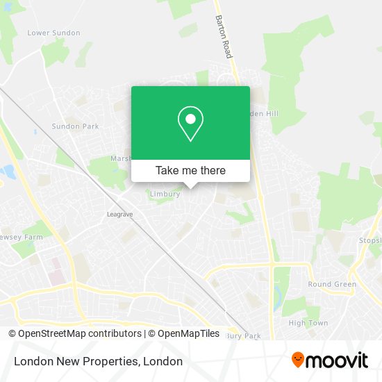 London New Properties map