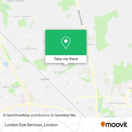 London Eye Services map