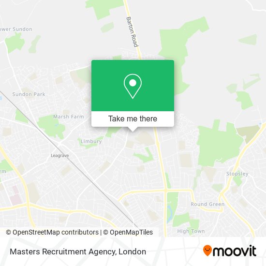 Masters Recruitment Agency map
