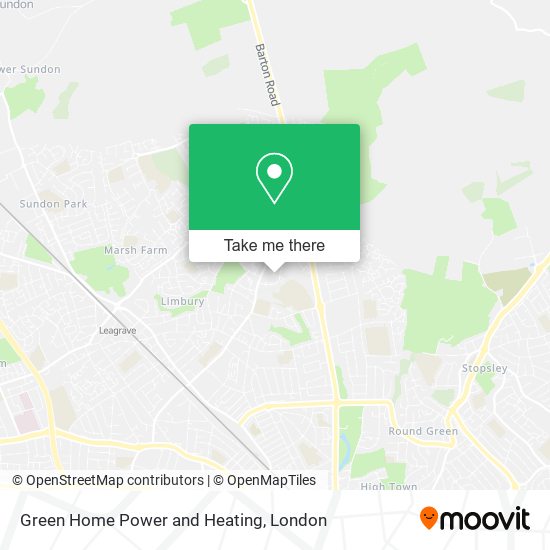 Green Home Power and Heating map