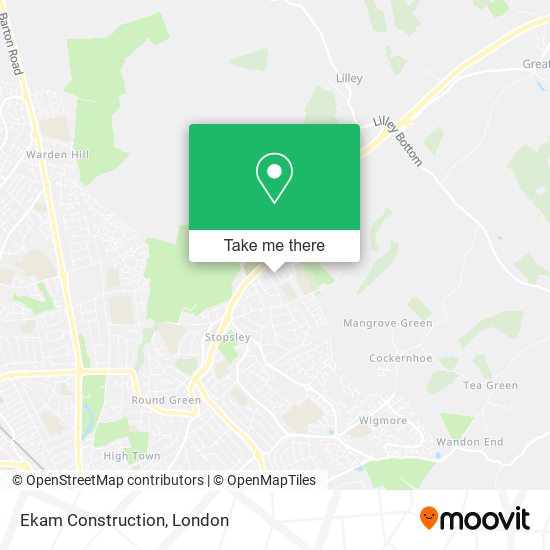 Ekam Construction map