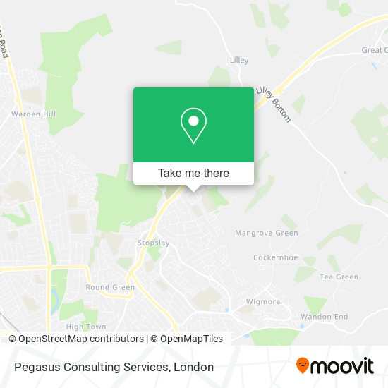 Pegasus Consulting Services map