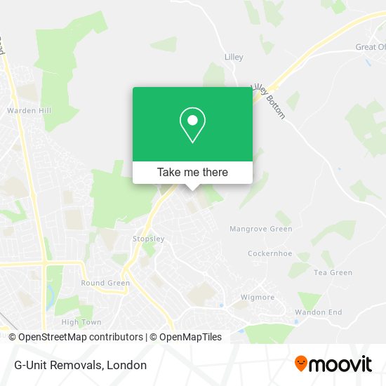 G-Unit Removals map