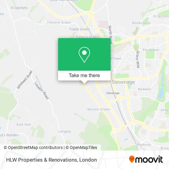 HLW Properties & Renovations map