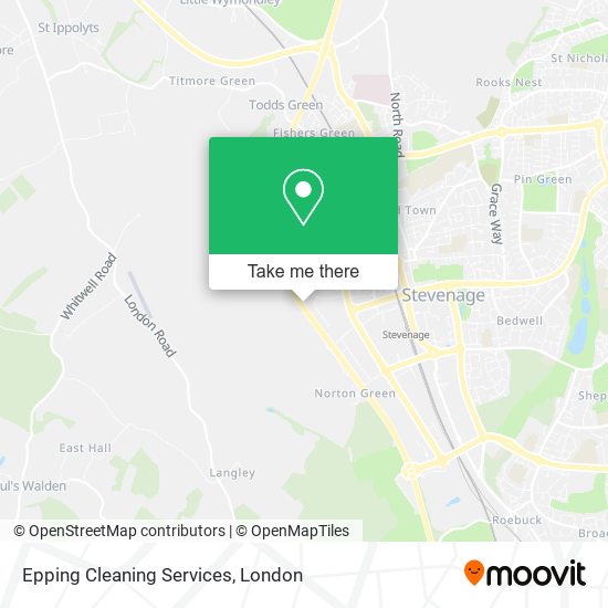 Epping Cleaning Services map