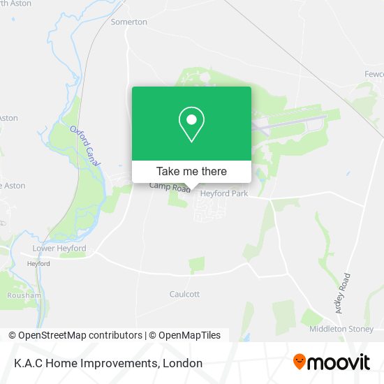 K.A.C Home Improvements map