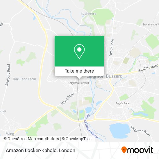 Amazon Locker-Kaholo map