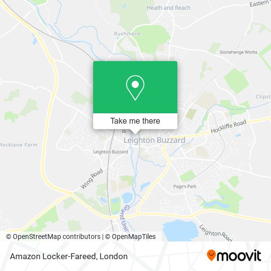 Amazon Locker-Fareed map