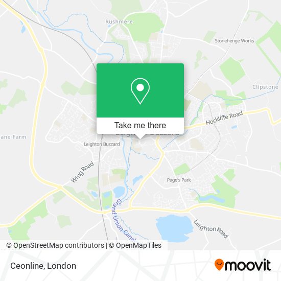 Ceonline map