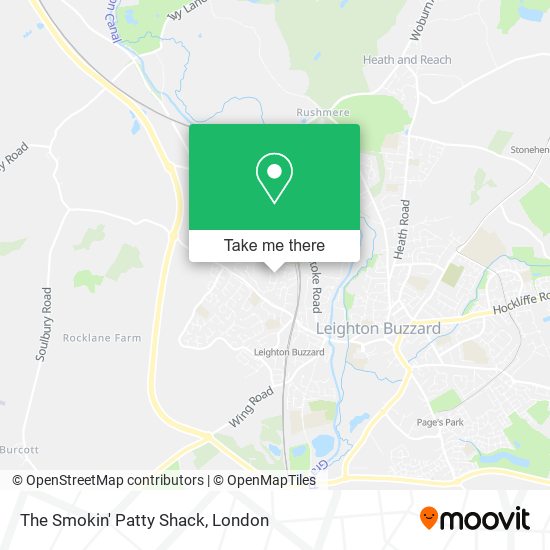 The Smokin' Patty Shack map
