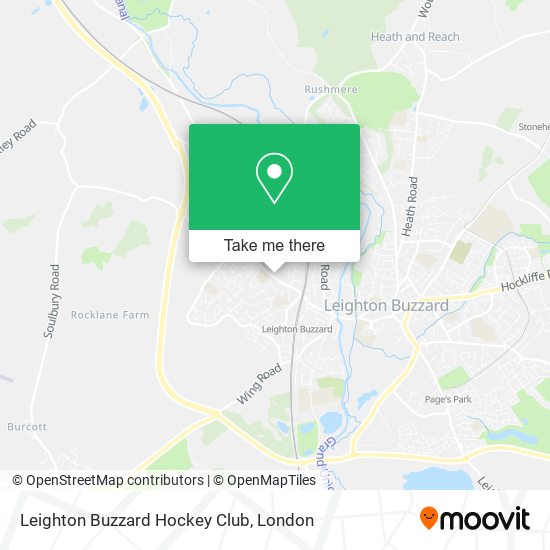 Leighton Buzzard Hockey Club map