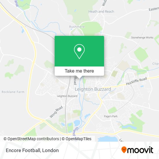 Encore Football map