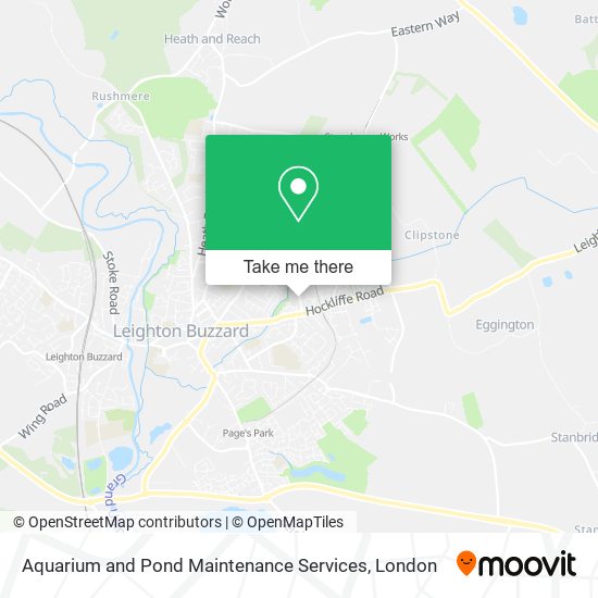 Aquarium and Pond Maintenance Services map
