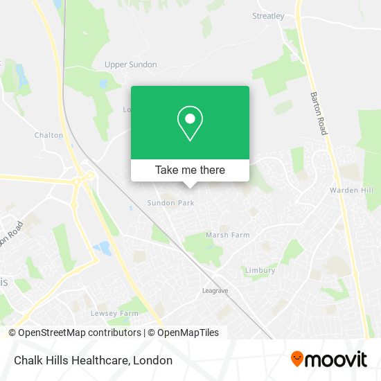 Chalk Hills Healthcare map