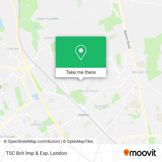 TSC Brit Imp & Exp map