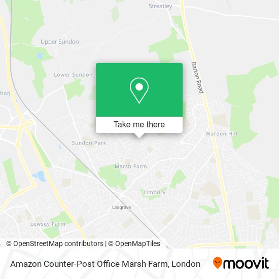 Amazon Counter-Post Office Marsh Farm map
