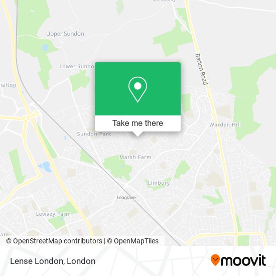 Lense London map