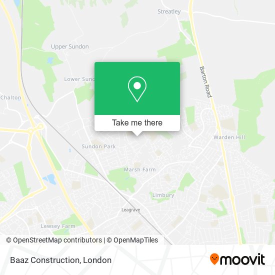 Baaz Construction map