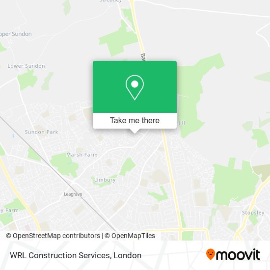 WRL Construction Services map