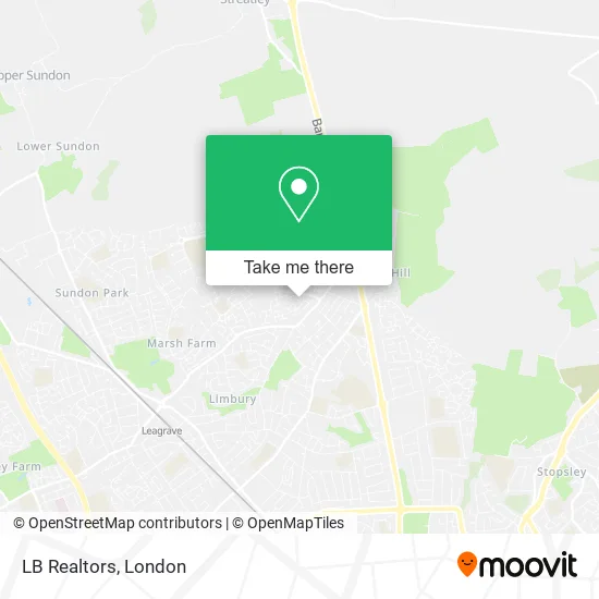LB Realtors map
