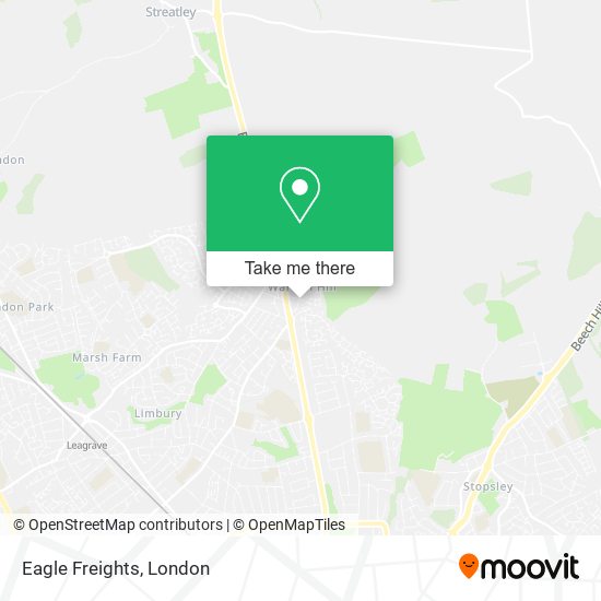 Eagle Freights map