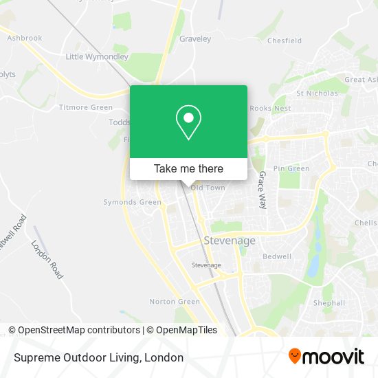 Supreme Outdoor Living map