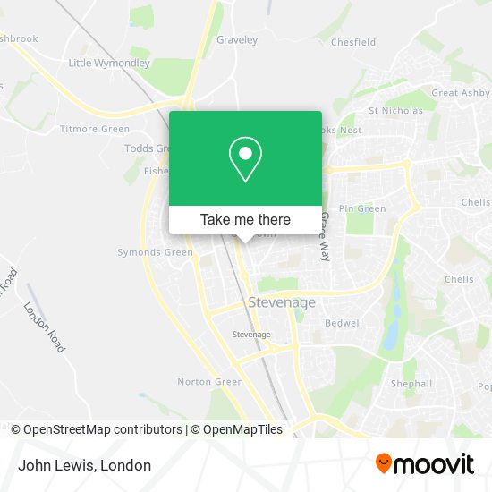 John Lewis map