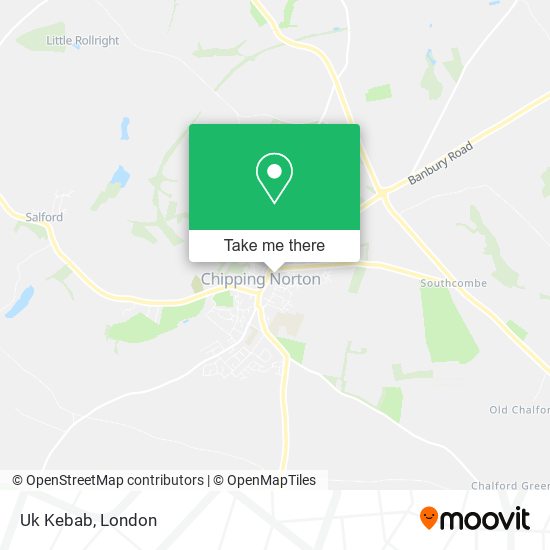 Uk Kebab map