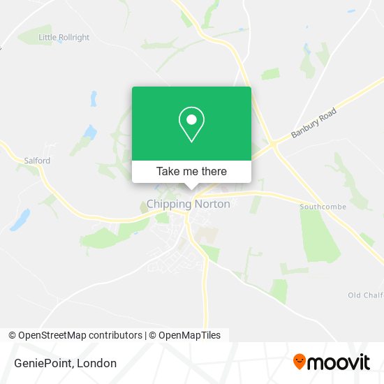 GeniePoint map