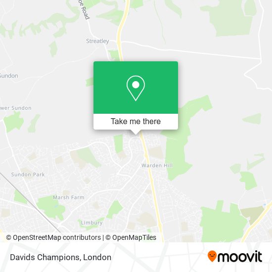 Davids Champions map