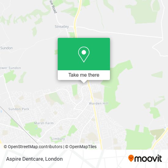 Aspire Dentcare map