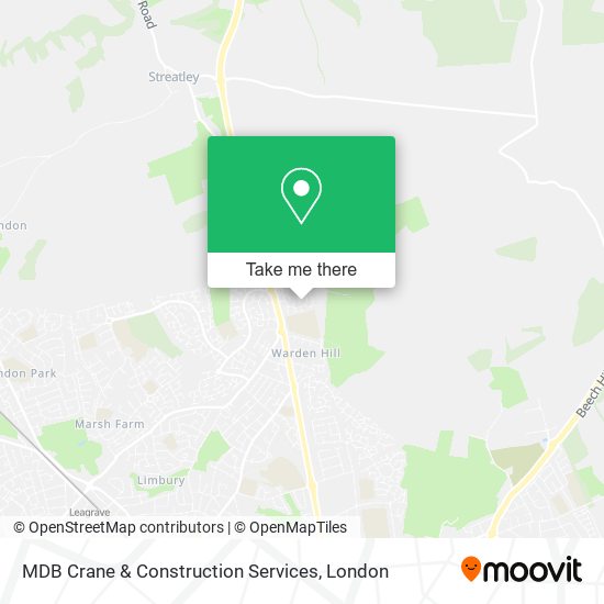 MDB Crane & Construction Services map