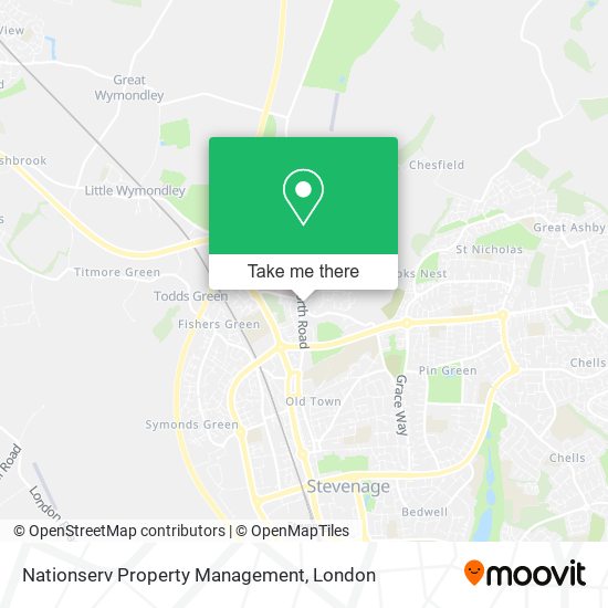 Nationserv Property Management map