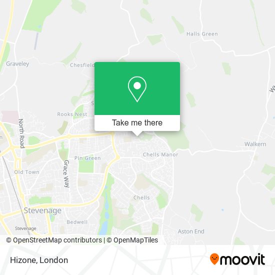 Hizone map