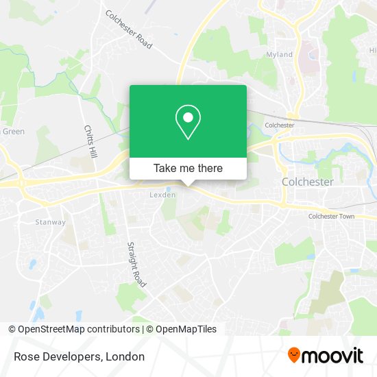 Rose Developers map