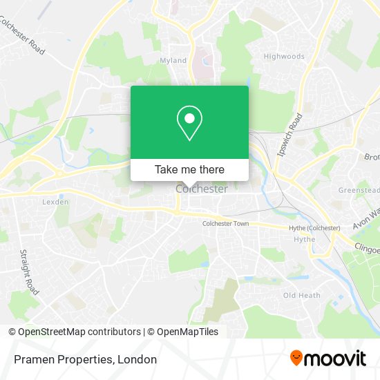 Pramen Properties map