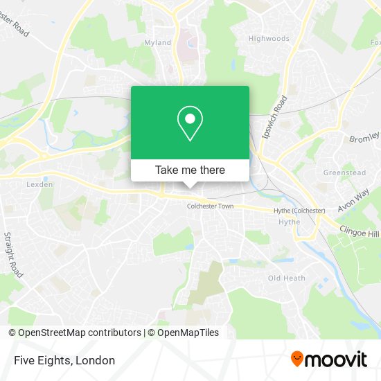Five Eights map