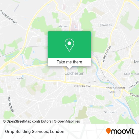 Omp Building Services map