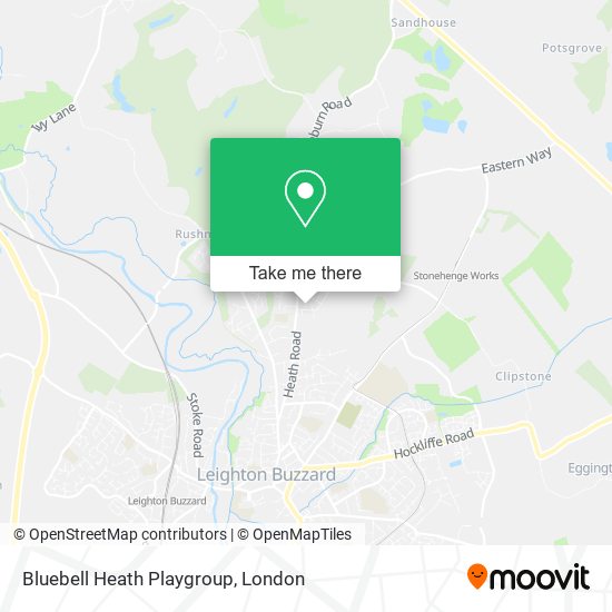 Bluebell Heath Playgroup map
