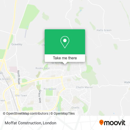 Moffat Construction map