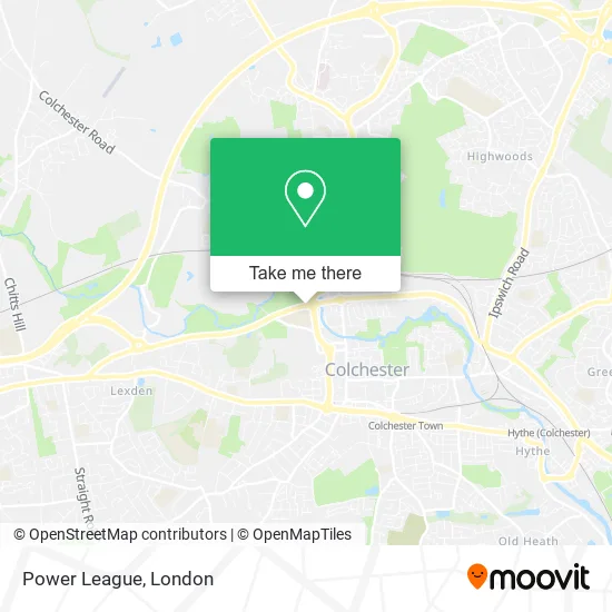 Power League map