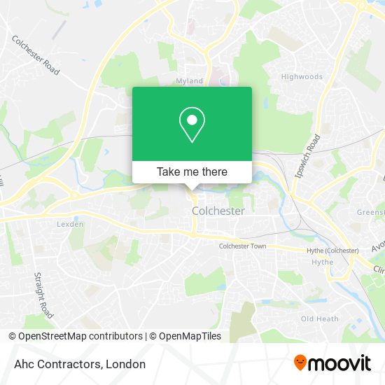 Ahc Contractors map